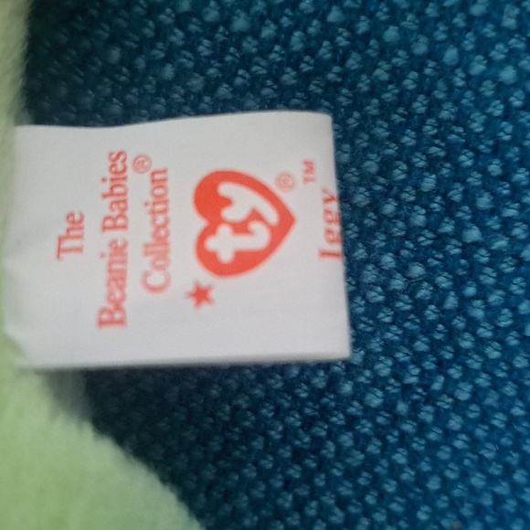 Iggy ty Colorful Plush Chameleon Toy 1997 - Picture 6 of 8